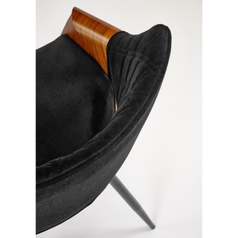 Jedálenská stolička KS-586 orech/čierna 9