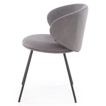 Jedálenská stolička KS-587 sivá 3