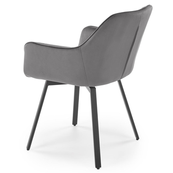 Jedálenská stolička KS-588 sivá 4