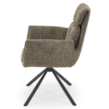 Jedálenská stolička KS-596 olivová/čierna 3
