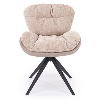 Jedálenská stolička KS-599 béžová/čierna 1