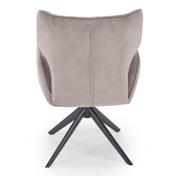 Jedálenská stolička KS-601 sivá/čierna 3