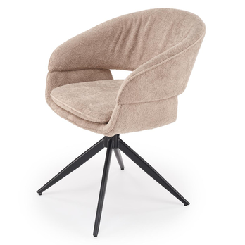 Jedálenská stolička KS-602 cappuccino/čierna 2