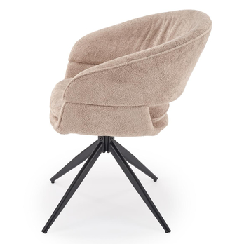 Jedálenská stolička KS-602 cappuccino/čierna 3