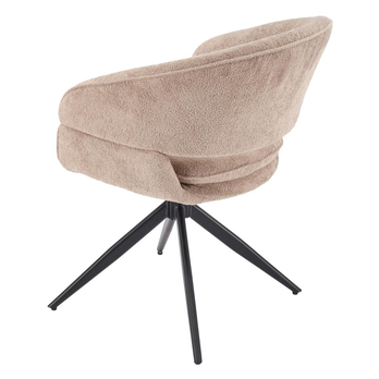 Jedálenská stolička KS-602 cappuccino/čierna 4