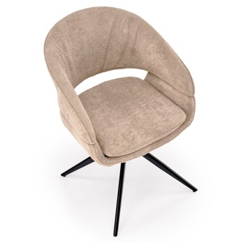 Jedálenská stolička KS-602 cappuccino/čierna 6