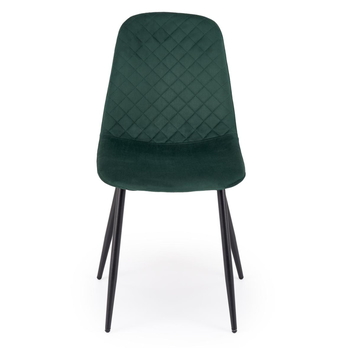 Jedálenská stolička KS-608 tmavozelená 1
