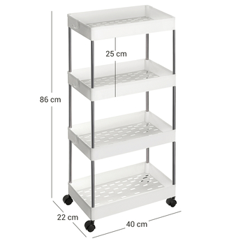 Výsuvný vozík KSC10WT biela 7
