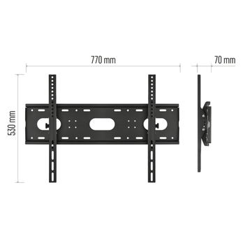 Držiak na TV KT03T naklápací, 42"–85" 4