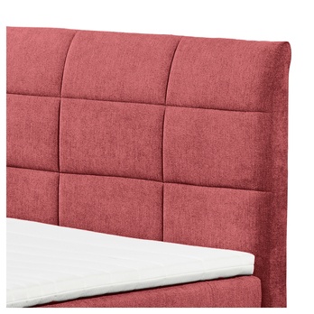 Posteľ boxspring KUBA 2 vínová, 120x200 cm 4