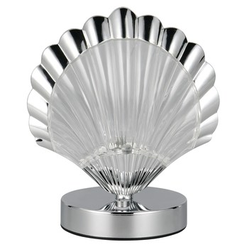 Stolná lampa KUORI chróm/priehľadná 5