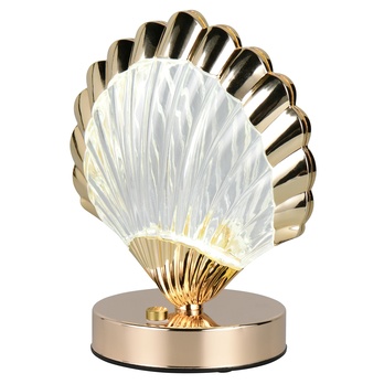 Stolná lampa KUORI zlatá/priehľadná 2