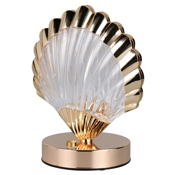 Stolná lampa KUORI zlatá/priehľadná 3