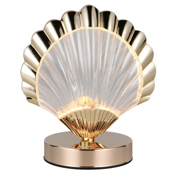 Stolná lampa KUORI zlatá/priehľadná 4