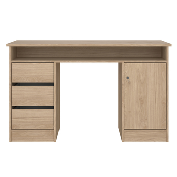 Písací stôl KUZMO dub jackson hickory 2