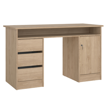 Písací stôl KUZMO dub jackson hickory 4