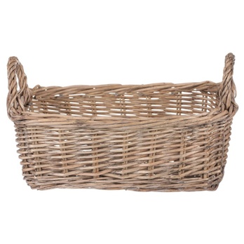 Prútený kôš KYLE prírodná, šírka 32 cm 1