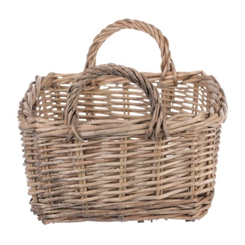 Prútený kôš KYLE prírodná, šírka 32 cm 3