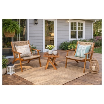 Záhradná zostava KYLIE akácia 4