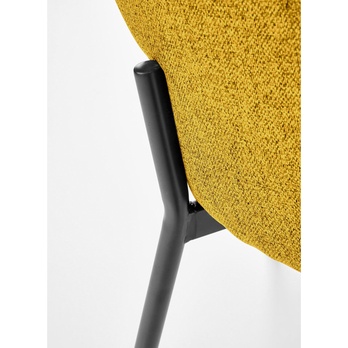 Jedálenská stolička KZ-373 horčicová 7