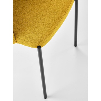 Jedálenská stolička KZ-373 horčicová 8