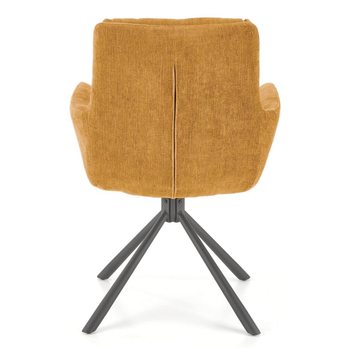 Jedálenská stolička KZ-495 horčicová 4