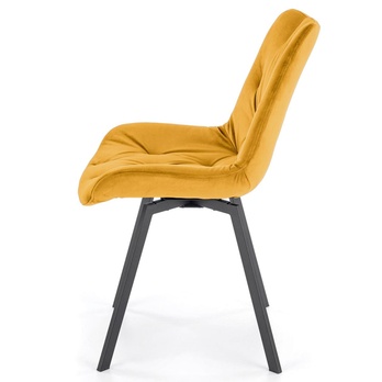 Jedálenská stolička KZ-519 horčicová 3