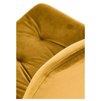 Jedálenská stolička KZ-519 horčicová 7