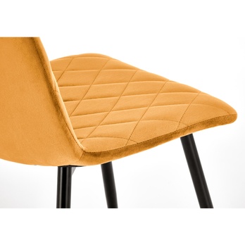 Jedálenská stolička KZ-525 horčicová 9