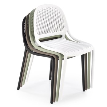 Jedálenská stolička KZ-532 biela 1