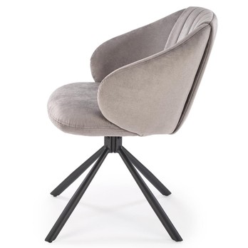 Jedálenská stolička KZ-533 sivá 4