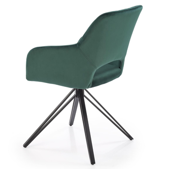 Jedálenská stolička KZ-535 tmavozelená 4