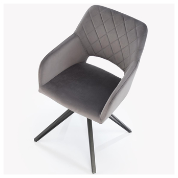 Jedálenská stolička KZ-535 sivá 1