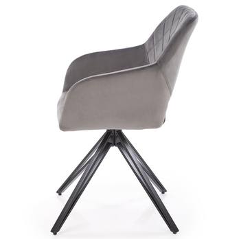 Jedálenská stolička KZ-535 sivá 3