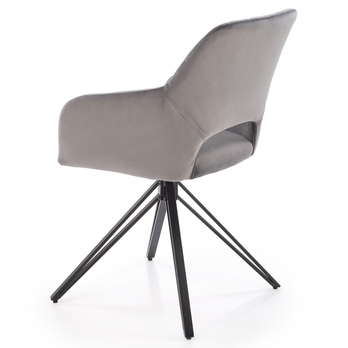 Jedálenská stolička KZ-535 sivá 4