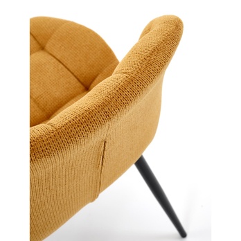 Jedálenská stolička KZ-548 horčicová 8