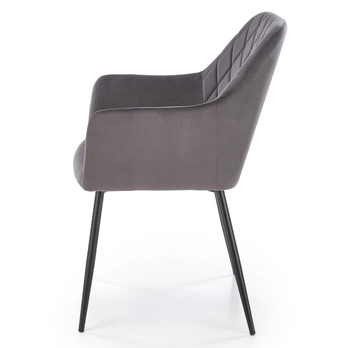 Jedálenská stolička KZ-558 sivá 2