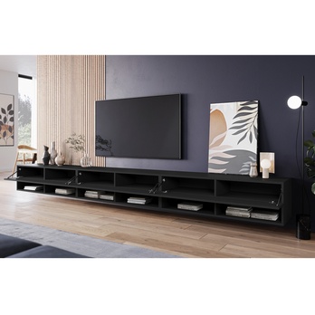 Obývacia stena LACO čierna 2