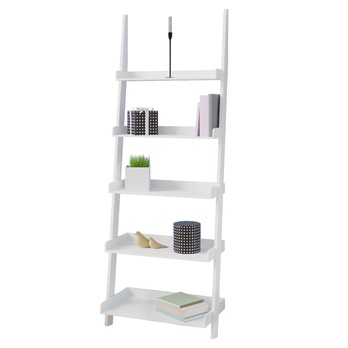 Regál LADDER biela 4