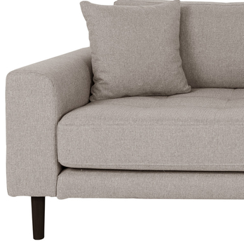 Pohovka LADIDO I180 sivá/čierna 1