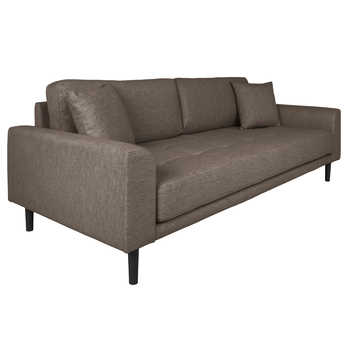 Pohovka LADIDO I210 hnedá/čierna 2