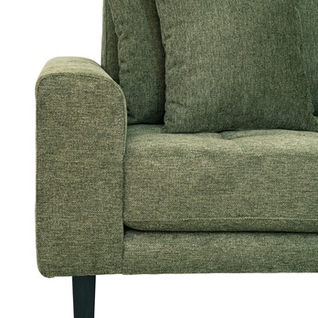 Sedacia súprava LADIDO L290 pravá, olivová/čierna 5