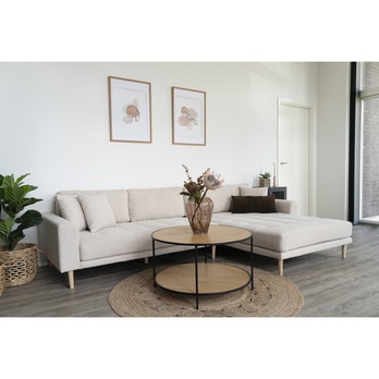 Sedacia súprava LADIDO L290 pravá, piesková/prírodná 1