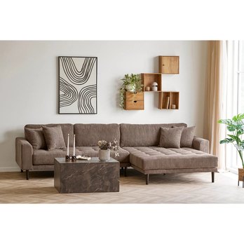 Sedacia súprava LADU pravá, hnedá 1