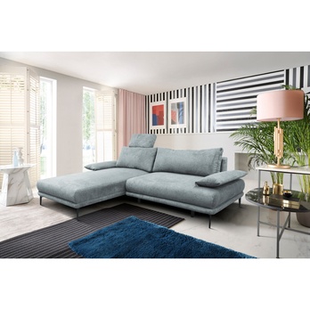 Sedacia súprava LAGACY ľavá, modrosivá 1