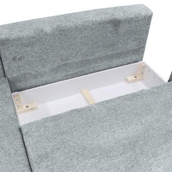 Sedacia súprava LAGACY ľavá, modrosivá 3