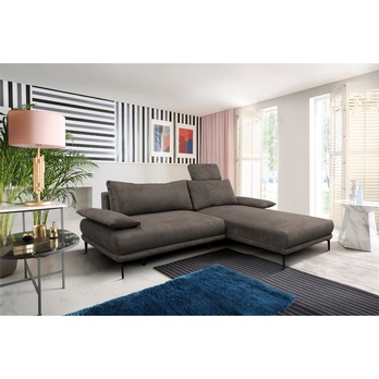 Sedacia súprava LAGACY pravá, tmavosivá 1