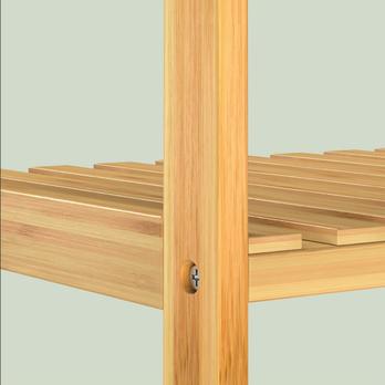 Regál LAGE 2 bambus 6