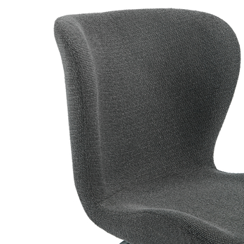 Jedálenská stolička LAGOS S antracitová/sivá, sada 2 ks 8