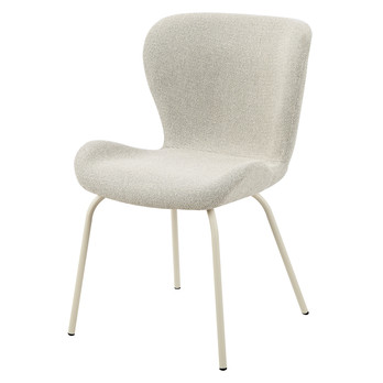 Jedálenská stolička LAGOS S béžová/krémová, sada 2 ks 2